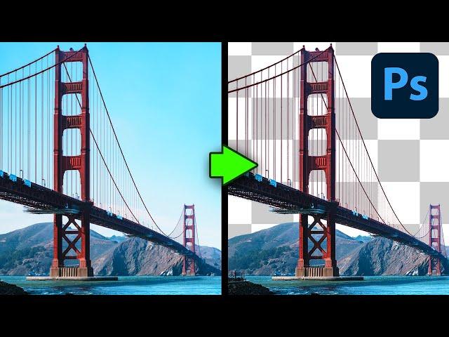 How To Remove Extremely Difficult Backgrounds in Photoshop