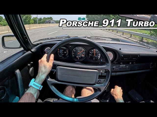 1988 Porsche 911 Turbo - The Boosted Air Cooled 930 Widow Maker (POV Binaural Audio)