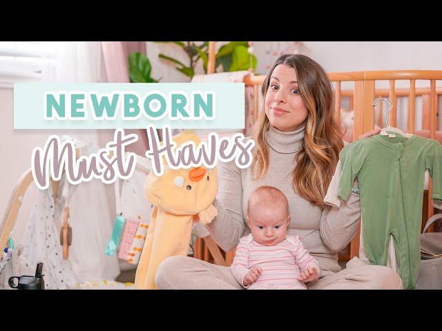 NEWBORN MUST HAVES | What We ACTUALLY Use Everyday!