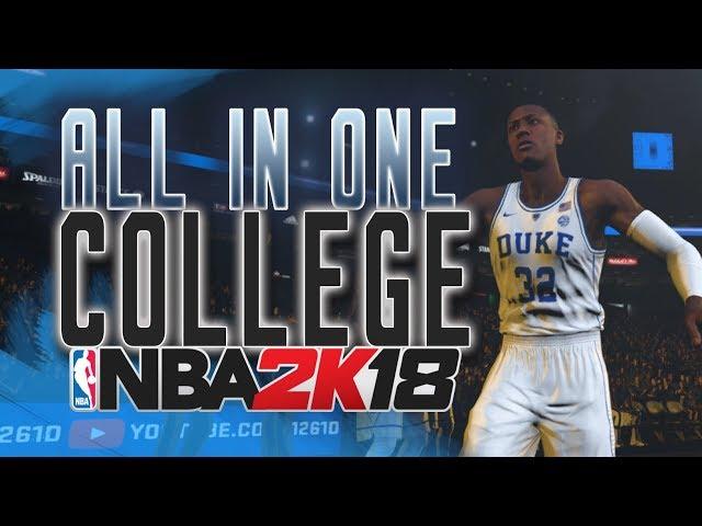 All-In-One College Roster! NBA 2K18 PC