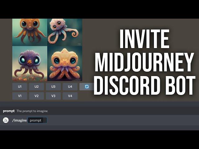 How to invite Midjourney Discord bot to Your Server?