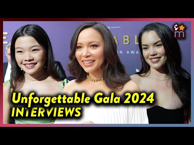 Melissa O'Neil, Paris Berelc, Miya Cech & More at the Unforgettable Gala 2024 | Interviews