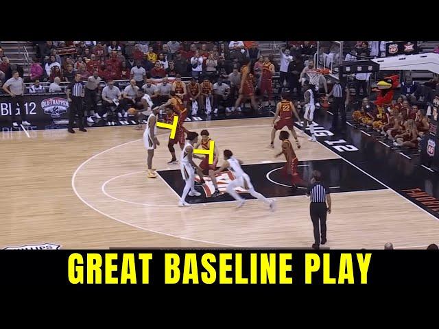 Get an OPEN SHOT with this baseline play