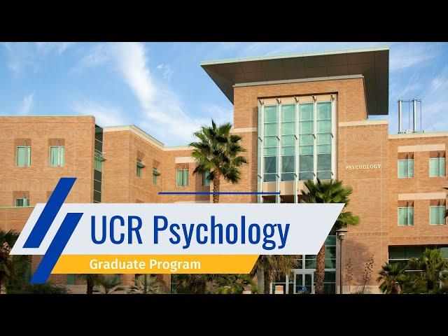 UCR Psychology Graduate Program