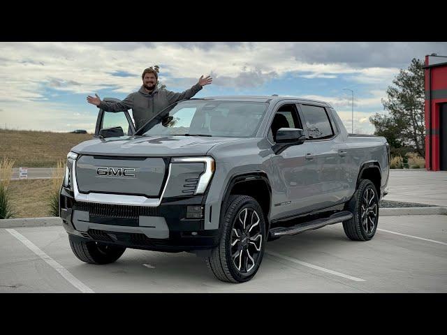 GMC Sierra EV Full Tour & First Drive! The King Of EV Pickup Trucks