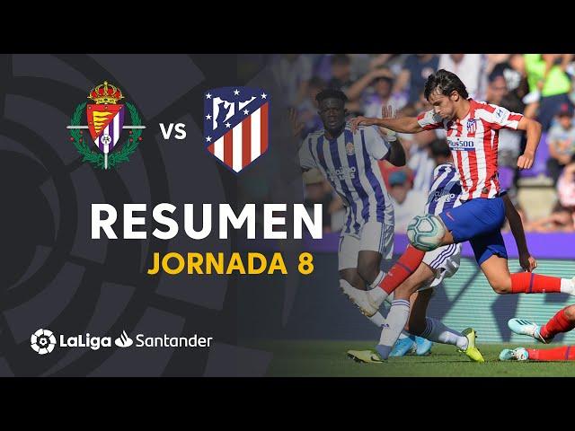 Highlights Real Valladolid vs Atlético de Madrid (0-0)