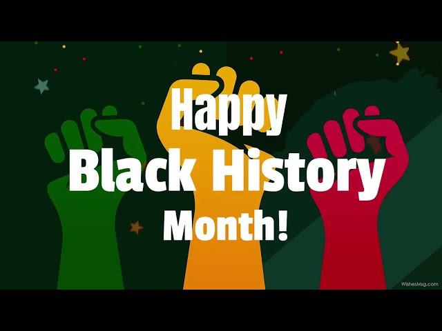 Happy Black History Month | Wishes, Quotes, Greetings, Status, Captions | WishesMsg