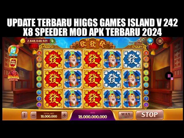 NEW MOD HOKI RAJA JACKPOT ‼️ X8 Speeder Domino Rp V2.42 Higgs Games Island Mod Apk Terbaru 2024