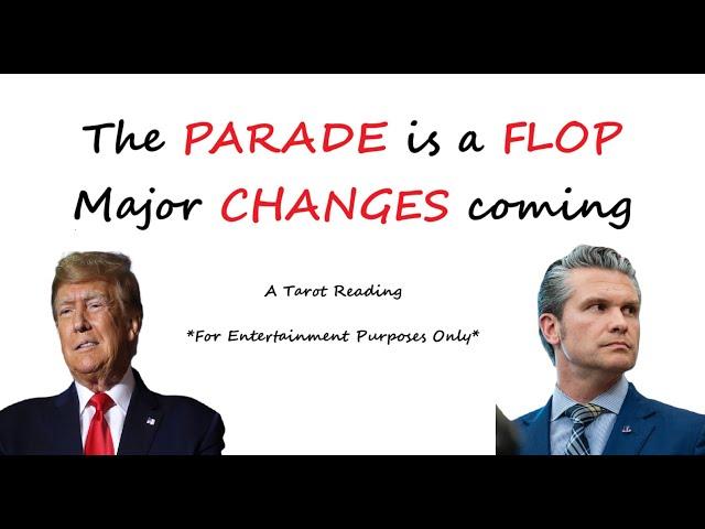 PARADE IS A FAILURE, PROTESTS SUCCEED, TRUMP ANGRY, HEGESETH BLAMED, MEDIA FOCUS ON PROTESTS,