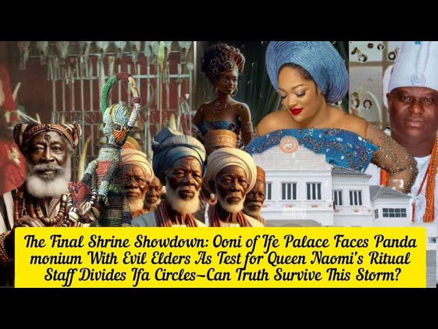 The Final Shrine Showdown: Ooni of Ife Palace Faces Pandemonium With Evil Elders