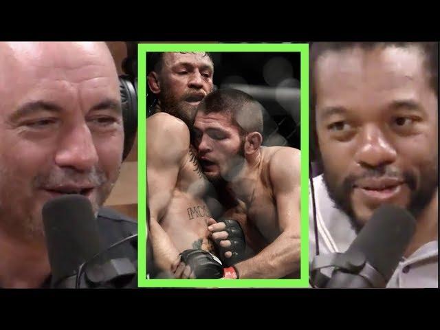 Herb Dean on What Khabib Says During His Fights | Joe Rogan