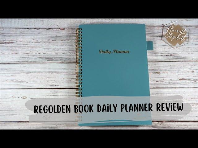 Regolden Book Daily Planner Review 