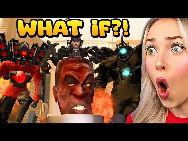 WHAT IF G MAN DIES TO THE TITANS?! Skibidi Toilet What Ifs? (fan made)