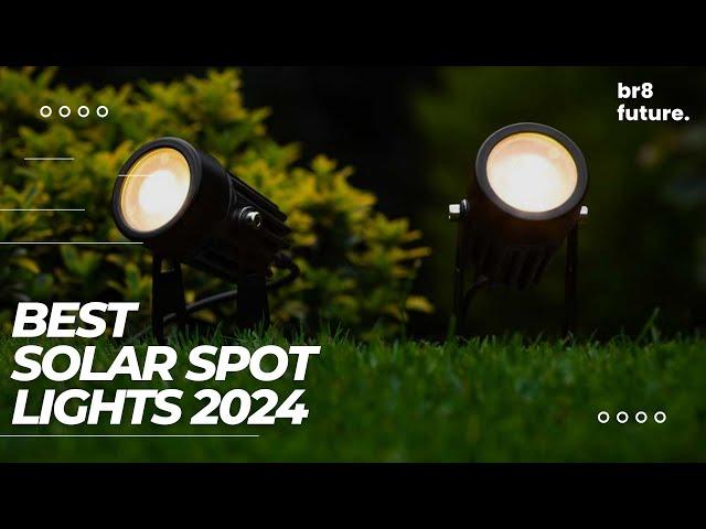 Best Solar Spot Lights 2024  Top 5 Solar Landscape Spotlights Review