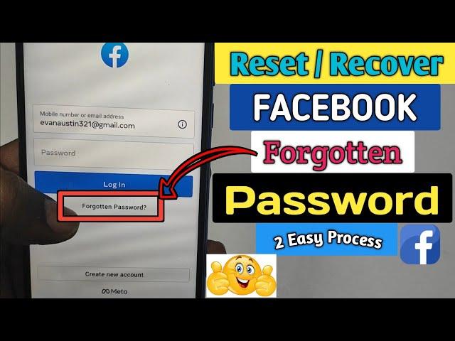 How to Reset or Recover Facebook Password if Forgotten 2025