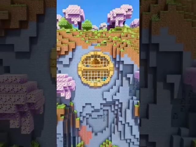 Mountain house |minecraft build | Sandhu playz