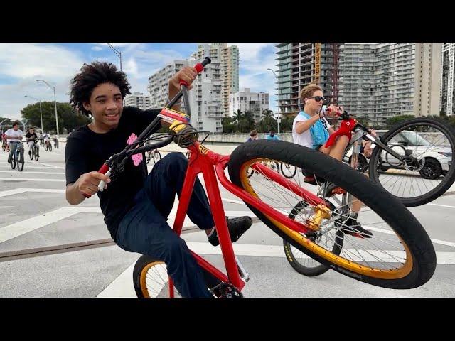 Probably one of the Wildest rideouts I’ve ever been too! // COLLECTIVE BIKES MIAMI RIDEOUT!