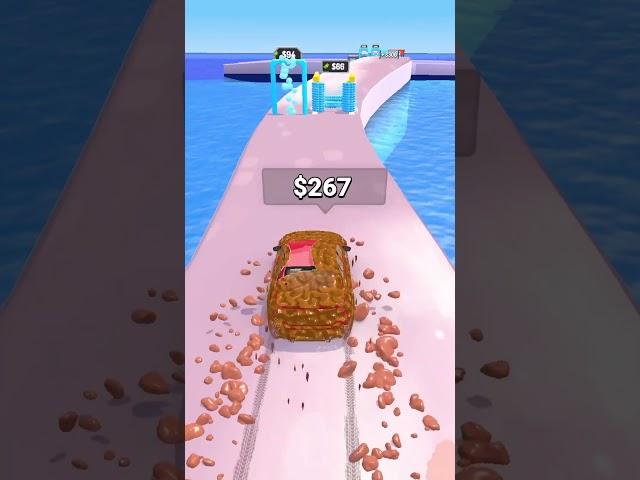 Dirty Car Clean Up Run Game #1 #carcleaning #shortsfeed #fun