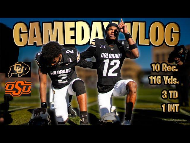 TRAVIS HUNTER GOES CRAZY IN LAST GAME AT COLORADO - 3TDS, 1INT (Gameday Vlog)