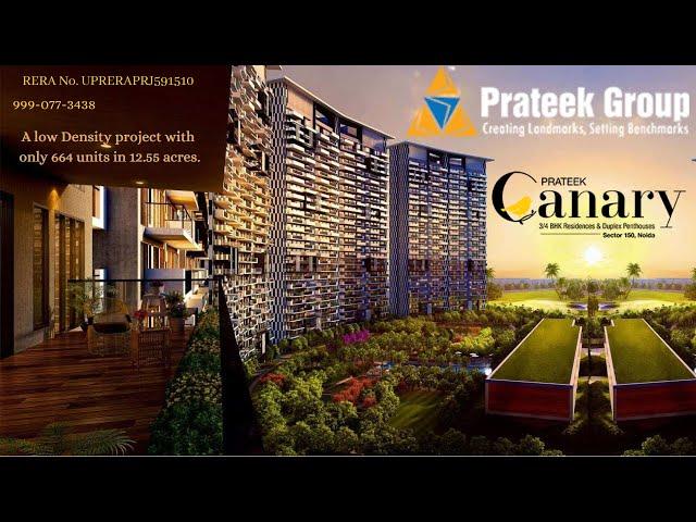 Prateek Canacy Sector 150 Noida | Complete Info About Prateek Canary | Sector 150 Noida | 9990773438