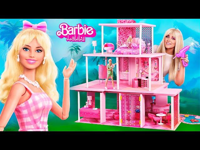 Barbie Dreamhouse in Real Life / 30 Doll DIYs