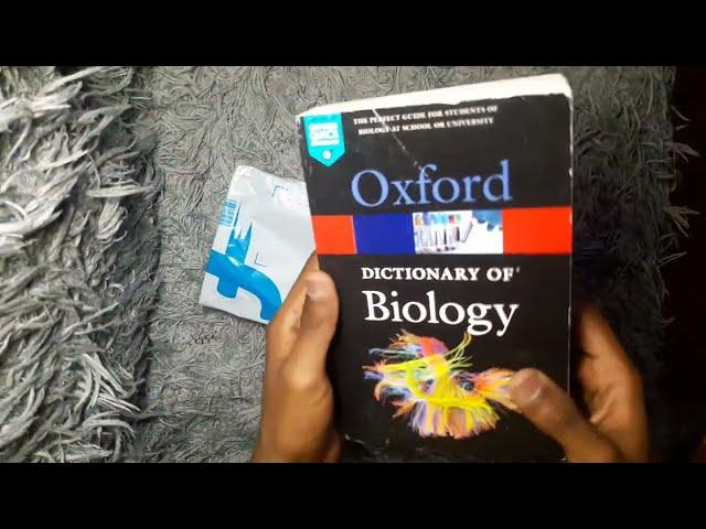 Oxford dictionary of biology (flipkart)