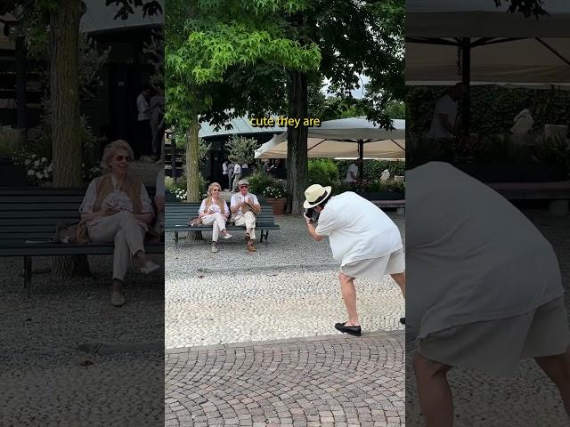 I came across this older Italian couple and just had to photograph them #shorts