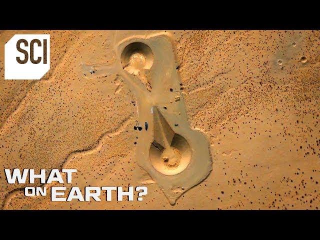 Two Millennium Falcon Shaped Objects in the Desert | What on Earth?