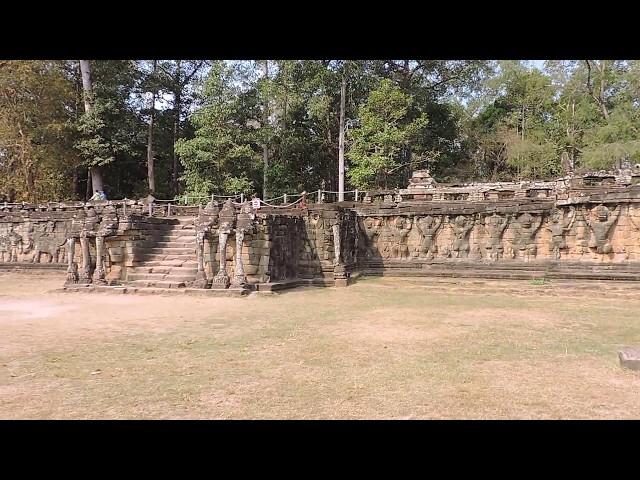 The Elephant Terrace at Angkor Thom Ethiopia