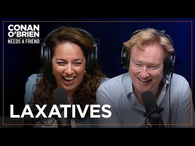 Sona Was Caught Buying Laxatives At A Store | Conan O'Brien Needs A Friend