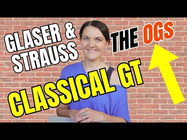 Grounded theory in qualitative research – intro to classical grounded theory Barney Glaser