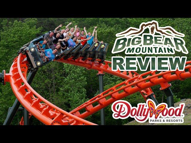 Big Bear Mountain Review Dollywood New for 2023 Vekoma Family Multi-Launch Coaster in Wildwood Grove