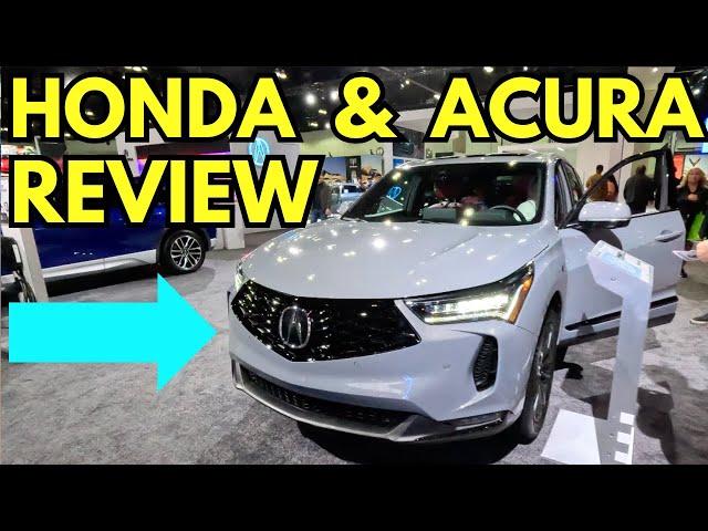 LA Auto Show 2024 - REVIEWING Honda and Acura