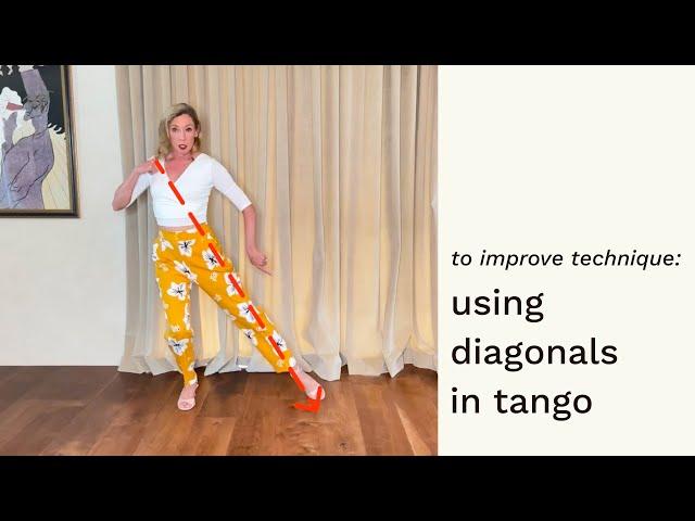 Contra Body & Control: Diagonals In Tango