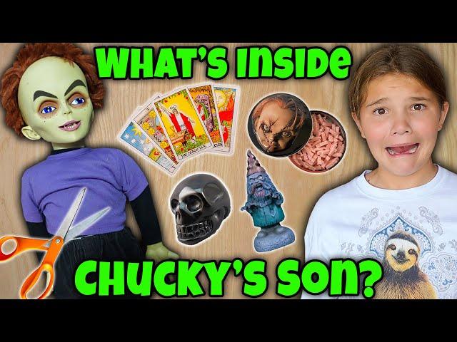 What's Inside Chucky's Son! Cutting Open Glen Doll