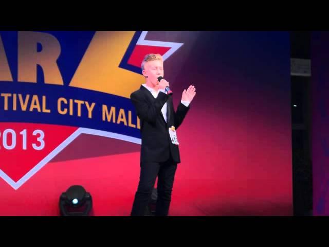 Callum Bell Winner Dubai Festival City Kidz Stars Talent Competition 2013