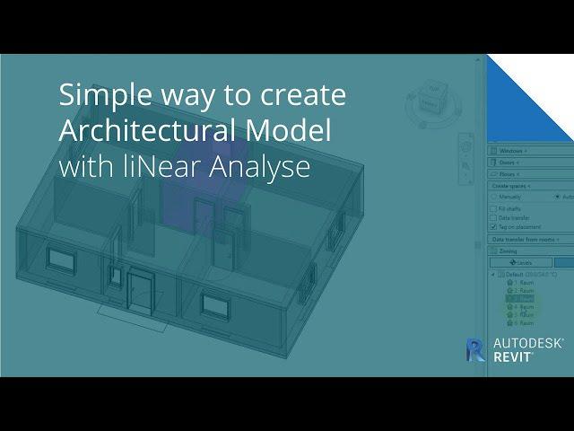 Simple way to create Architectural Model – liNear for Autodesk Revit