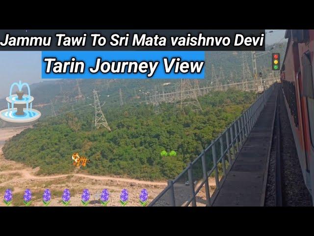 Jammu Tawi to Mata Vaishnvo devi Katra Train Journey | Jammu Tawi to Sri Nagar | Jammu Tour