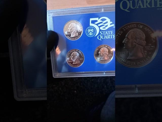 2006 'S' OGP U.S State Quarter Dollars.Proof Set