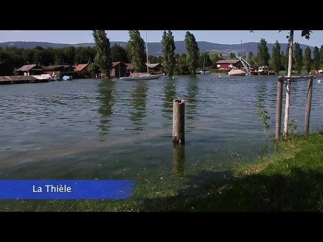 Crue 2021 du lac de Neuchâtel à Yverdon