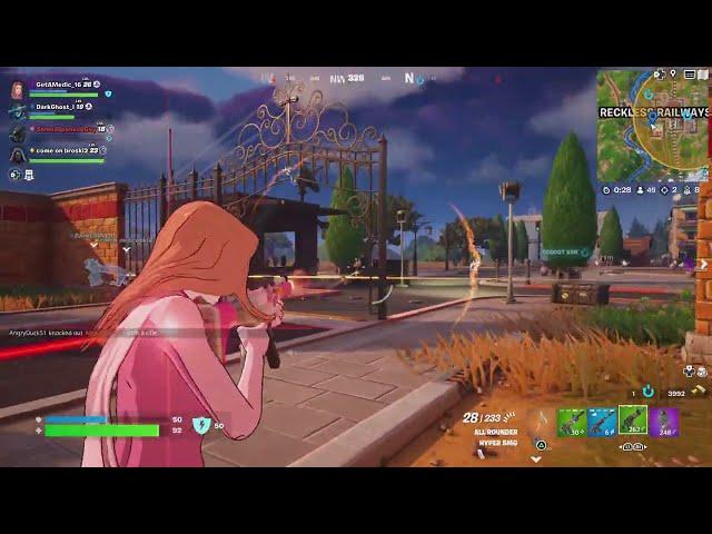 Fortnite: Atom Eve Gameplay (Squad)