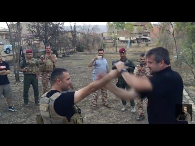 Fastest Gun Disarm Man In Iraq Sinjar building Morale for those fighting Evil Extremist!