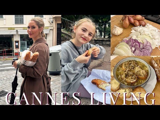 Daily Life Living in Cannes | French Onion Soup Recipe + Storm Update