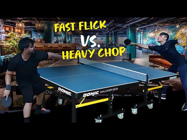 Spin Wars: Heavy Chop vs Topspin Flick Face-off