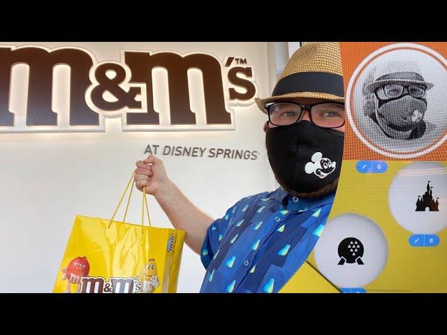 Disney Springs M&M’S Store NOW OPEN | Disney Themed M&M’S & Making My Own M&M’S | Walt Disney World