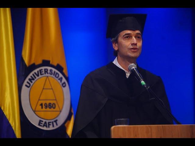 Discurso de David Escobar en la ceremonia de graduación del 20 de junio