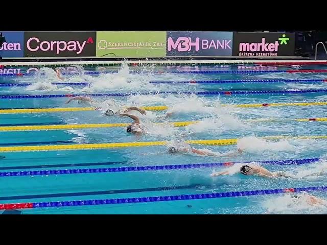 World Aquatics Swimming Championships 25m 2024 - Men 100m Freestyle - Final - Jack Alexy