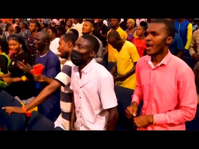 Fireful praise session at Dunamis Glory Dome