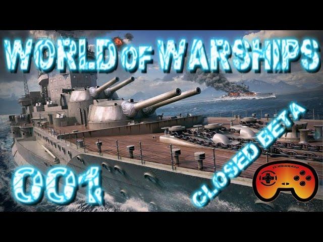 Unsere ersten Schiffe in World of Warships  #1 Gameplay German/Deutsch *Wows*