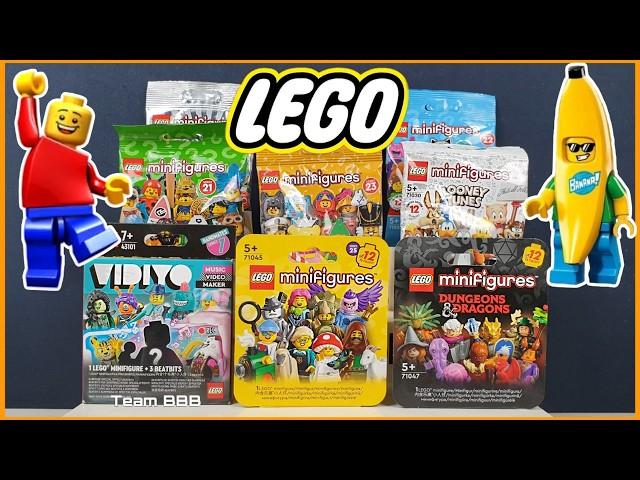 MEGA MIXED LEGO UNBOXING 2! Dungeons and Dragons Lego Movie Looney Tunes and more